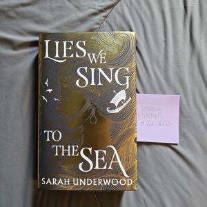 Gold 'Lies We Sing to the Sea' Book by Sarah Underwood